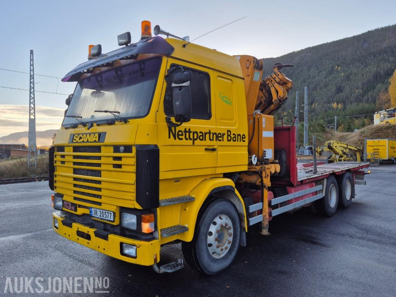 1996 Scania R113HL6x4A, kranbil, repobjekt - Kraanwagen: afbeelding 1 1996 Scania R113HL6x4A, kranbil, repobjekt - Kraanwagen: afbeelding 1