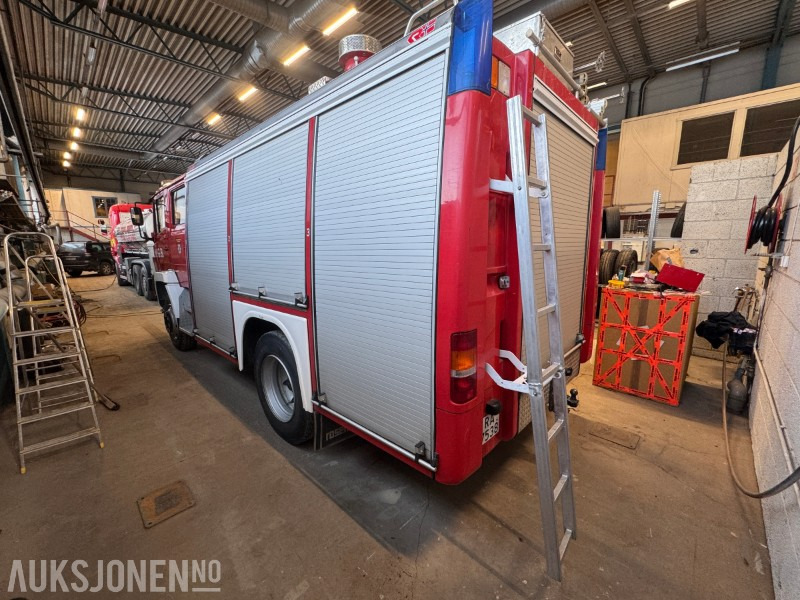 Brandweerwagen 1997 Mercedes-Benz 1124 Af/36 4X4 brannbil registrert som motorredskap med kun 29540 km: afbeelding 8