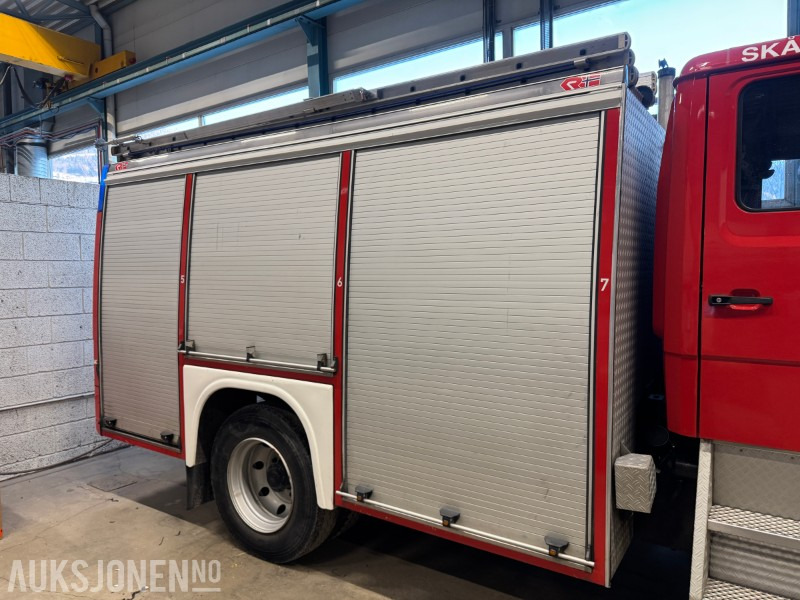 Brandweerwagen 1997 Mercedes-Benz 1124 Af/36 4X4 brannbil registrert som motorredskap med kun 29540 km: afbeelding 6