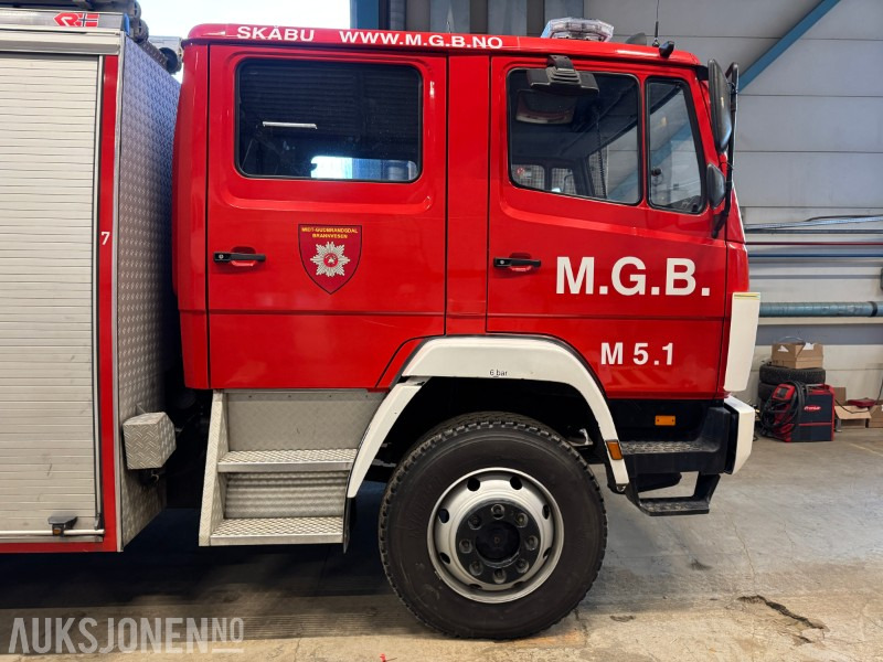 Brandweerwagen 1997 Mercedes-Benz 1124 Af/36 4X4 brannbil registrert som motorredskap med kun 29540 km: afbeelding 15