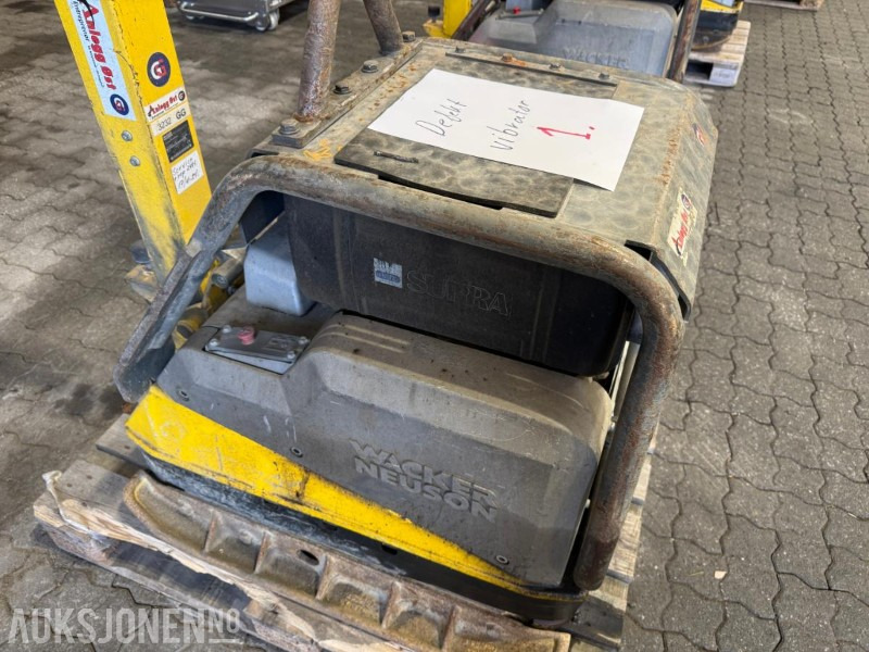 2 stk Wacker Neuson DPU Vibroplate 490 kg - Wals: afbeelding 2 2 stk Wacker Neuson DPU Vibroplate 490 kg - Wals: afbeelding 2