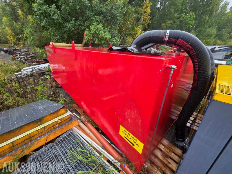 Bouwmaterieel 20.000 liter vanntank: afbeelding 1