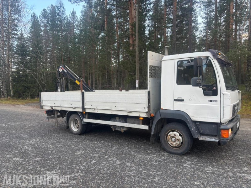 2000 MAN 8.163 LLC MED HIAB KRAN - Kraanwagen: afbeelding 2 2000 MAN 8.163 LLC MED HIAB KRAN - Kraanwagen: afbeelding 2