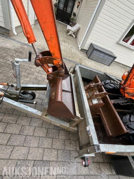 2000 Minigraver - Hitachi EX15 - Minigraafmachine: afbeelding 5 2000 Minigraver - Hitachi EX15 - Minigraafmachine: afbeelding 5