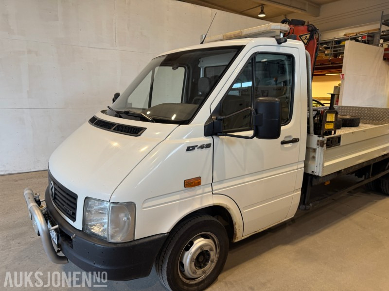 2002 Volkswagen LT46 planbil med Palfinger PC2300 kran - Kraanwagen: afbeelding 2 2002 Volkswagen LT46 planbil med Palfinger PC2300 kran - Kraanwagen: afbeelding 2