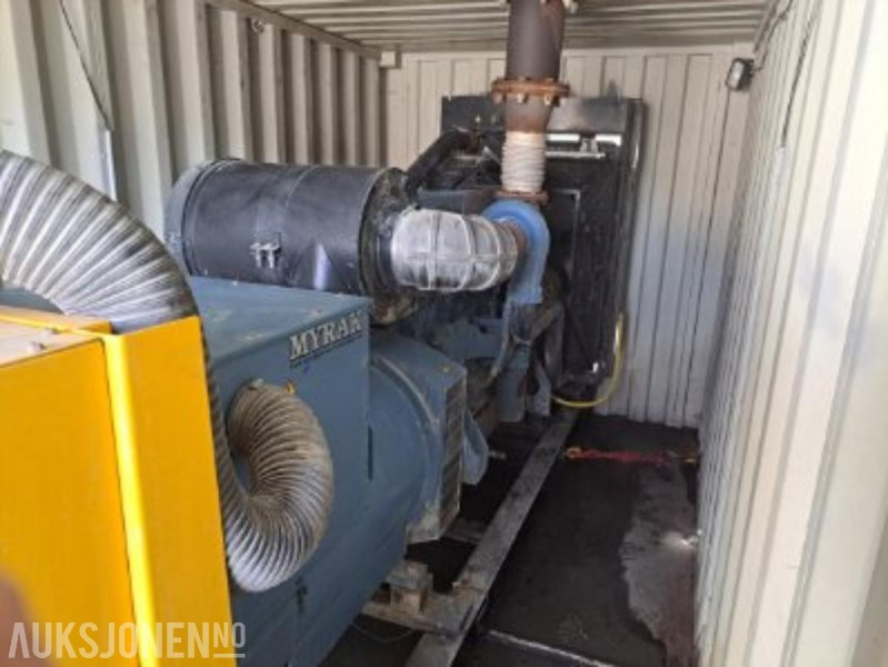 2003 Stamford 500 kVA aggregat i container på krokramme - Bouwmaterieel: afbeelding 1 2003 Stamford 500 kVA aggregat i container på krokramme - Bouwmaterieel: afbeelding 1