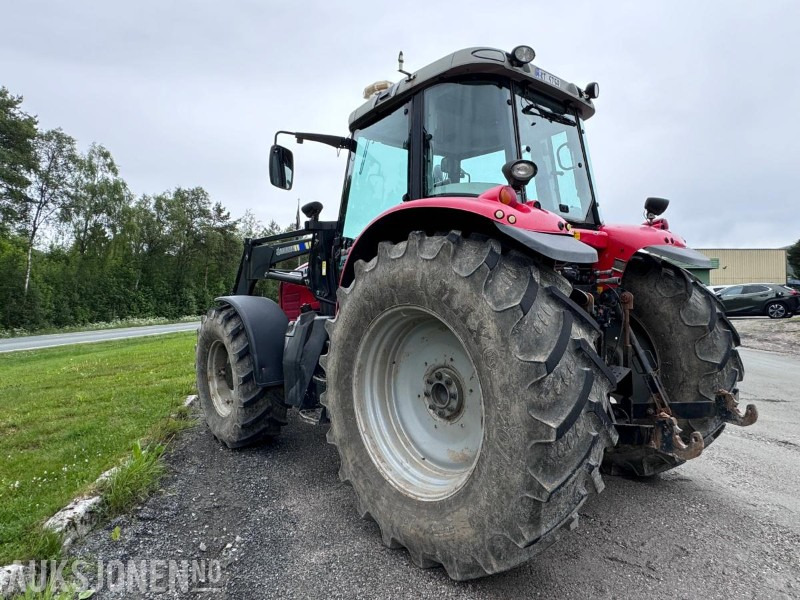 2004 Massey Ferguson 6480 Dynashift - Frontlaster med hydraulisk redskapslås - Fronthydraulikk - 40 km - Fjærende hytte - tredje funksjon - Tractor: afbeelding 5 2004 Massey Ferguson 6480 Dynashift - Frontlaster med hydraulisk redskapslås - Fronthydraulikk - 40 km - Fjærende hytte - tredje funksjon - Tractor: afbeelding 5