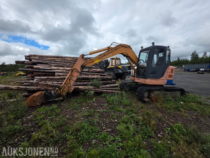 2005 Case CX75R Beltegraver med SMS Pusseskuff - 3815 arbeidstimer - Graafmachine: afbeelding 1 2005 Case CX75R Beltegraver med SMS Pusseskuff - 3815 arbeidstimer - Graafmachine: afbeelding 1