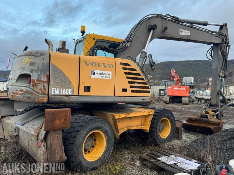 2005 Volvo EW160B Hjulgraver med pusseskuff / 6441 timer - Graafmachine: afbeelding 3 2005 Volvo EW160B Hjulgraver med pusseskuff / 6441 timer - Graafmachine: afbeelding 3