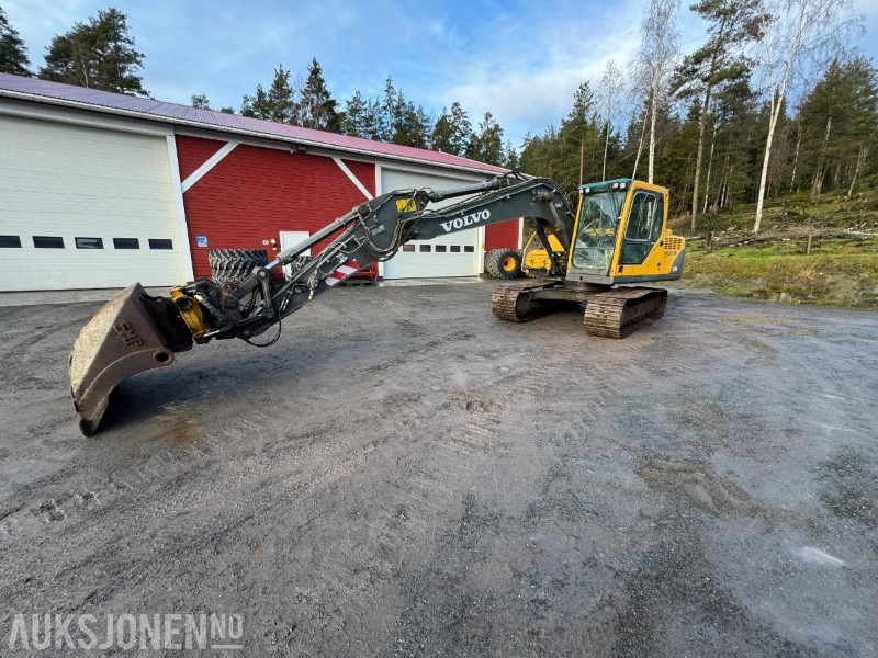 2006 Volvo EC140 BLC gravemaskin med tiltrotator og pusseskuffe - Graafmachine: afbeelding 1 2006 Volvo EC140 BLC gravemaskin med tiltrotator og pusseskuffe - Graafmachine: afbeelding 1