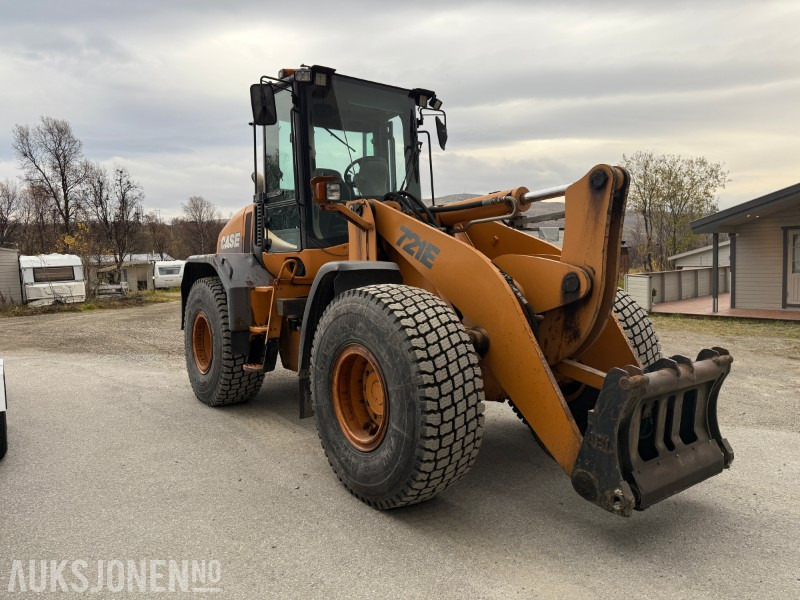 2007 Case 721E - 10 000t - 14900kg - Sentralsmøring - Sertifisert - Wiellader: afbeelding 3 2007 Case 721E - 10 000t - 14900kg - Sentralsmøring - Sertifisert - Wiellader: afbeelding 3