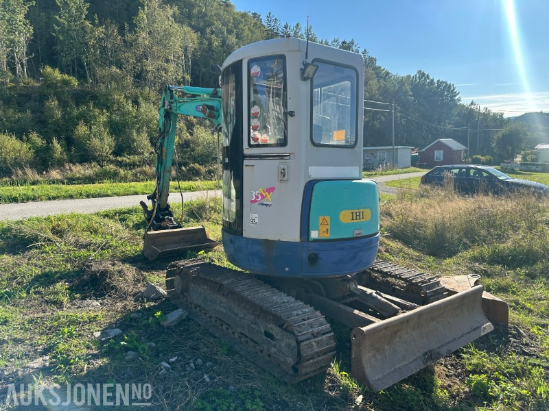2007 IHI 35NX2 minigraver-3 skuffer-Engcon tiltrotator-maskinhenger - Minigraafmachine: afbeelding 3 2007 IHI 35NX2 minigraver-3 skuffer-Engcon tiltrotator-maskinhenger - Minigraafmachine: afbeelding 3