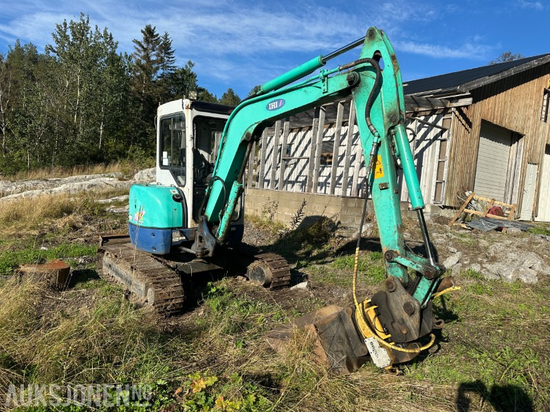 2007 IHI 35NX2 minigraver-3 skuffer-Engcon tiltrotator-maskinhenger - Minigraafmachine: afbeelding 2 2007 IHI 35NX2 minigraver-3 skuffer-Engcon tiltrotator-maskinhenger - Minigraafmachine: afbeelding 2