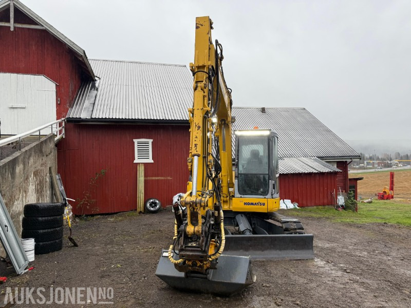 2007 Komatsu Galeo PC78US-6NO 8-tonns gravemaskin, Engcon tiltrotator, gummibelter, skjær, Nasta skuffe, Ledbar - Graafmachine: afbeelding 3 2007 Komatsu Galeo PC78US-6NO 8-tonns gravemaskin, Engcon tiltrotator, gummibelter, skjær, Nasta skuffe, Ledbar - Graafmachine: afbeelding 3