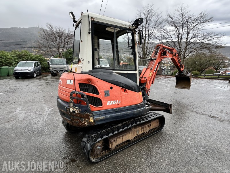 2007 Kubota KX61-3 Minigraver m/graveskuffe/anti-theft system, 4356 timer - Minigraafmachine: afbeelding 5 2007 Kubota KX61-3 Minigraver m/graveskuffe/anti-theft system, 4356 timer - Minigraafmachine: afbeelding 5
