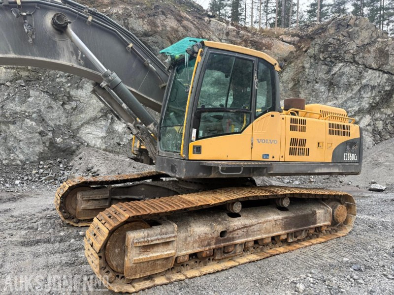 2007 VOLVO EC360CL MED G90 HK FESTE OG TANNSKUFFE - Graafmachine: afbeelding 2 2007 VOLVO EC360CL MED G90 HK FESTE OG TANNSKUFFE - Graafmachine: afbeelding 2