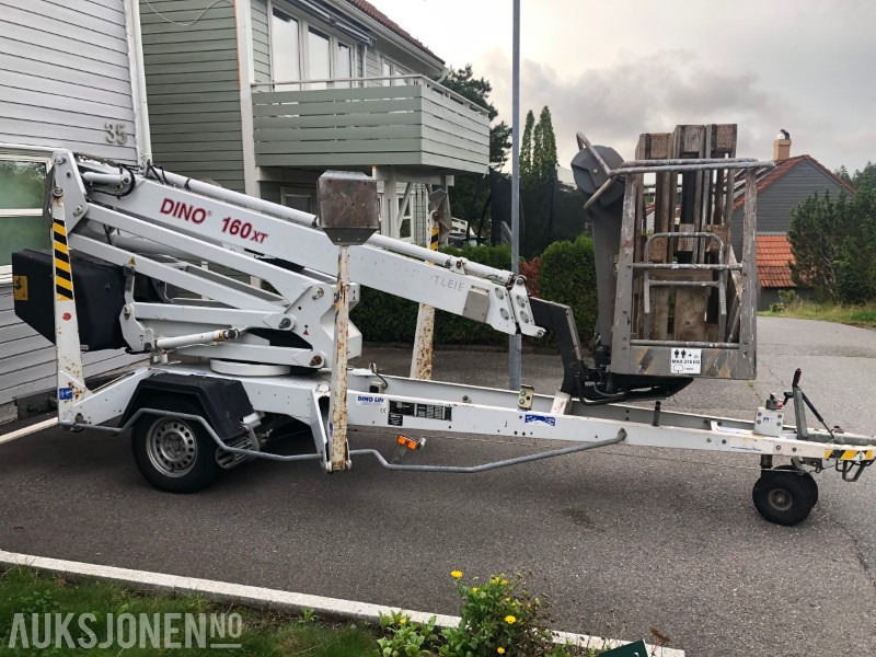 2008 Dino 160 XT Tilhengerlift - 16 meter - Strøm og Bensin - Hoogwerker: afbeelding 1 2008 Dino 160 XT Tilhengerlift - 16 meter - Strøm og Bensin - Hoogwerker: afbeelding 1