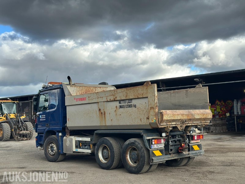 2008 Mercedes-Benz Actros 2655 K 6X4 V8 Tippbil - Kipper vrachtwagen: afbeelding 3 2008 Mercedes-Benz Actros 2655 K 6X4 V8 Tippbil - Kipper vrachtwagen: afbeelding 3