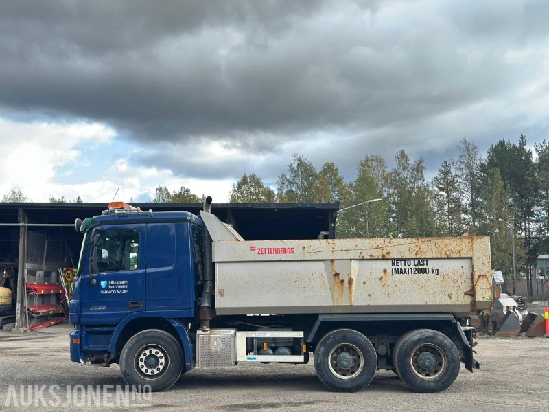 2008 Mercedes-Benz Actros 2655 K 6X4 V8 Tippbil - Kipper vrachtwagen: afbeelding 2 2008 Mercedes-Benz Actros 2655 K 6X4 V8 Tippbil - Kipper vrachtwagen: afbeelding 2
