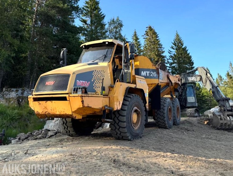 2008 Moxy MT26HL 6x6 – Dumper med hvite skilt – Leveres sertifisert - Mye påkostet - Kiepwagen: afbeelding 2 2008 Moxy MT26HL 6x6 – Dumper med hvite skilt – Leveres sertifisert - Mye påkostet - Kiepwagen: afbeelding 2