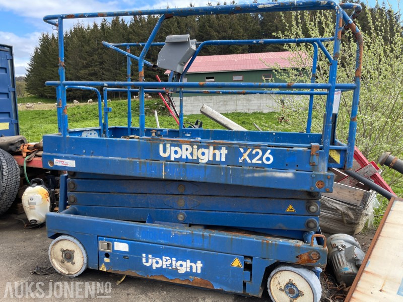 2008 UpRight X26 Lift Selges som reparasjons objekt - Hoogwerker: afbeelding 1 2008 UpRight X26 Lift Selges som reparasjons objekt - Hoogwerker: afbeelding 1