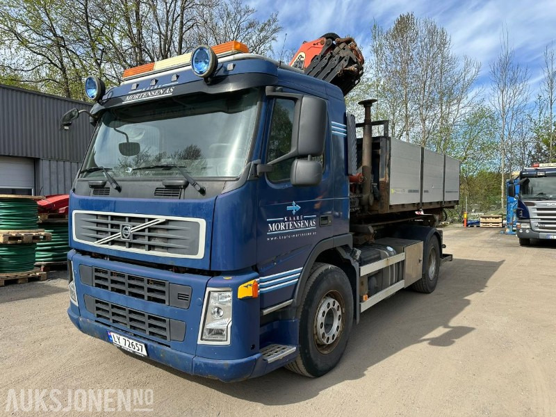 2008 Volvo FM400 4X2 kranbil / Palfinger PK12002-EH kran / EU-ok / Ekstra flak - Kraanwagen: afbeelding 1 2008 Volvo FM400 4X2 kranbil / Palfinger PK12002-EH kran / EU-ok / Ekstra flak - Kraanwagen: afbeelding 1