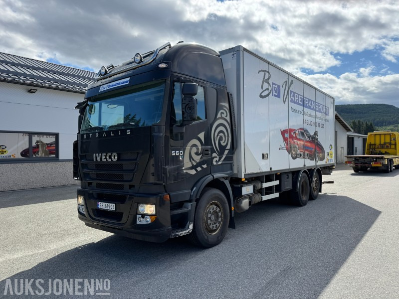 2009 Iveco Stralis 260S56, 560 hk, skapbil m/sideåpning og løftelem - Bakwagen: afbeelding 1 2009 Iveco Stralis 260S56, 560 hk, skapbil m/sideåpning og løftelem - Bakwagen: afbeelding 1