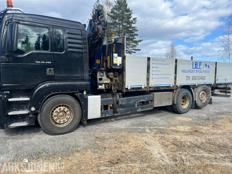 2010 MAN TGS 26.440 KRANBIL PM 22SP KRAN MED FJERNKONTROLL - Kraanwagen: afbeelding 5 2010 MAN TGS 26.440 KRANBIL PM 22SP KRAN MED FJERNKONTROLL - Kraanwagen: afbeelding 5