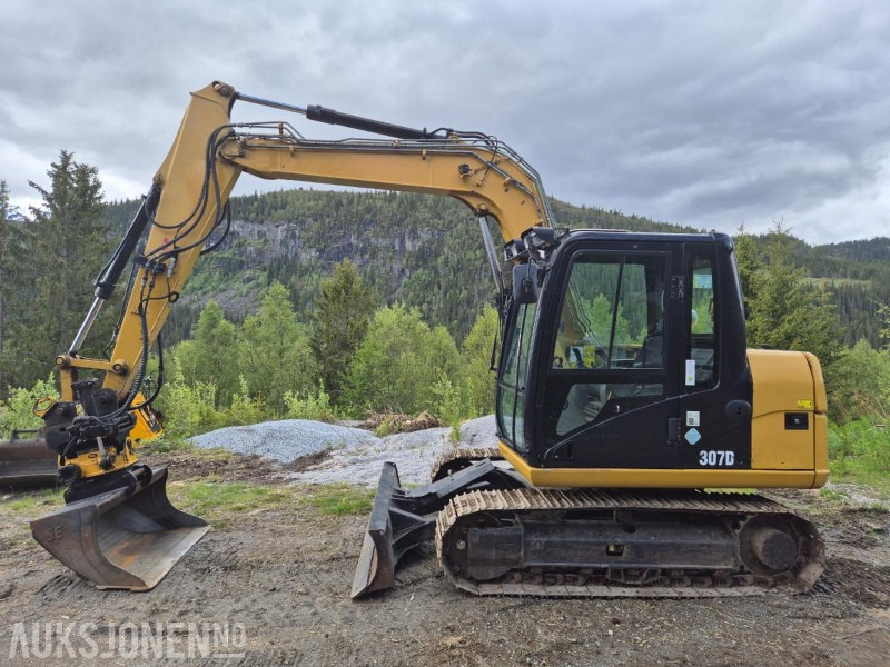2011 Cat 307D beltegraver, med tiltrotator - Graafmachine: afbeelding 2 2011 Cat 307D beltegraver, med tiltrotator - Graafmachine: afbeelding 2
