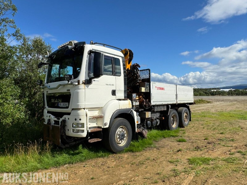 2011 MAN TSG 28.480 6X4 Tippbil med kran - Brøyterigget - 287793KM - Kraanwagen: afbeelding 1 2011 MAN TSG 28.480 6X4 Tippbil med kran - Brøyterigget - 287793KM - Kraanwagen: afbeelding 1