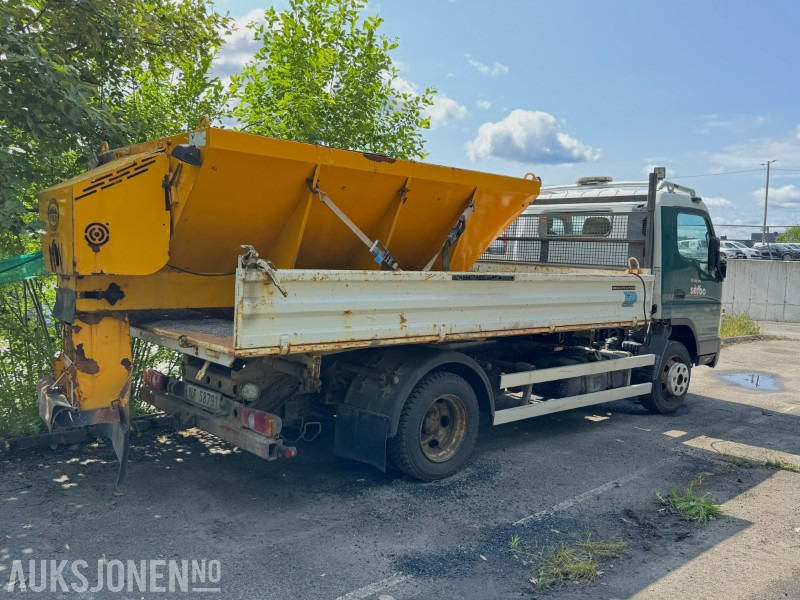 2011 Mitsubishi Canter planbil m/spreder | Meyer MDV | takbøyle | Isri - Vrachtwagen met open laadbak: afbeelding 5 2011 Mitsubishi Canter planbil m/spreder | Meyer MDV | takbøyle | Isri - Vrachtwagen met open laadbak: afbeelding 5