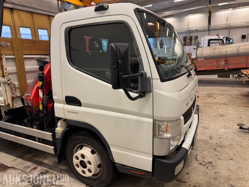 2012 Fuso Canter kranbil med plan - Kraanwagen: afbeelding 4 2012 Fuso Canter kranbil med plan - Kraanwagen: afbeelding 4