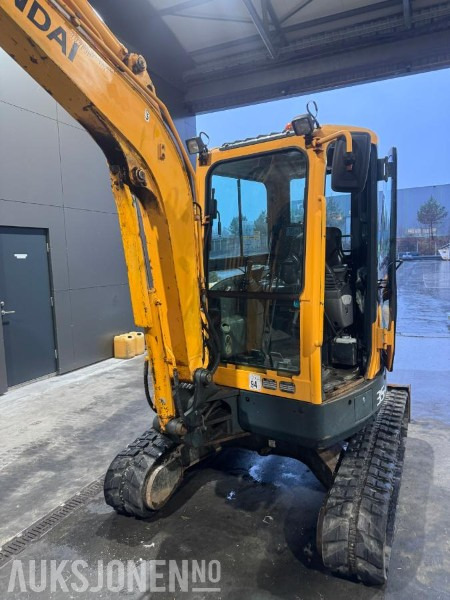 2012 HYUNDAI ROBEX 35Z-9 4,1TONN MINIGRAVER. 2135TIMER NYE BELTER 2024. GRAVESKUFF. PLANERINGSKUFF. - Minigraafmachine: afbeelding 3 2012 HYUNDAI ROBEX 35Z-9 4,1TONN MINIGRAVER. 2135TIMER NYE BELTER 2024. GRAVESKUFF. PLANERINGSKUFF. - Minigraafmachine: afbeelding 3