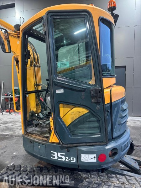 2012 HYUNDAI ROBEX 35Z-9 4,1TONN MINIGRAVER. 2135TIMER NYE BELTER 2024. GRAVESKUFF. PLANERINGSKUFF. - Minigraafmachine: afbeelding 4 2012 HYUNDAI ROBEX 35Z-9 4,1TONN MINIGRAVER. 2135TIMER NYE BELTER 2024. GRAVESKUFF. PLANERINGSKUFF. - Minigraafmachine: afbeelding 4