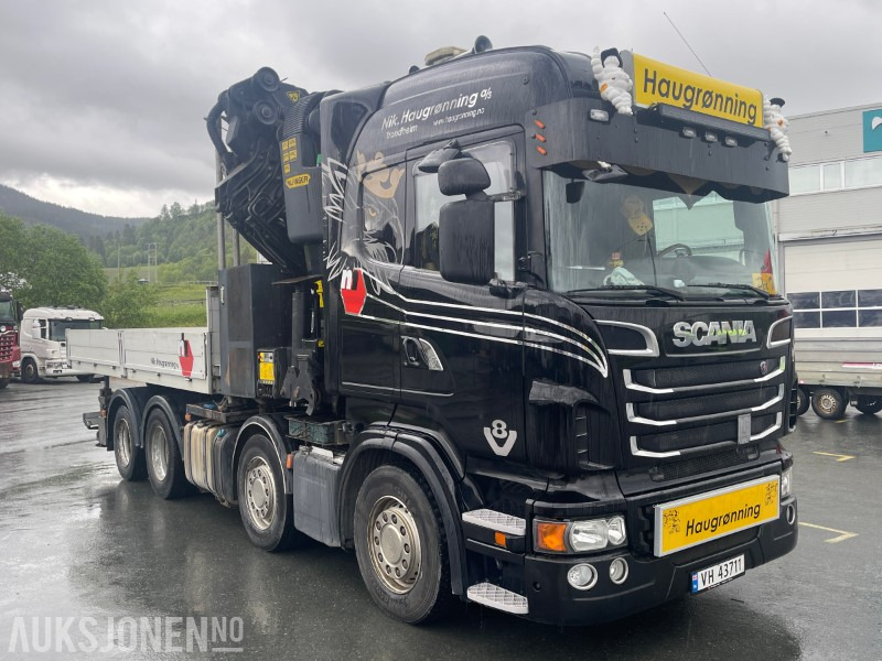 2012 Scania R560 8x2 Krantrekker m/ Palfinger 92tm kran, jibb og vinsj - Kraanwagen: afbeelding 2 2012 Scania R560 8x2 Krantrekker m/ Palfinger 92tm kran, jibb og vinsj - Kraanwagen: afbeelding 2