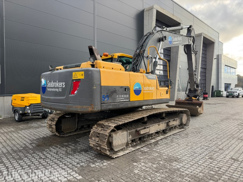 2012 Volvo EC220DL Beltegraver - Gravemaskin - Engcon Tiltrotator - Graafmachine: afbeelding 1 2012 Volvo EC220DL Beltegraver - Gravemaskin - Engcon Tiltrotator - Graafmachine: afbeelding 1