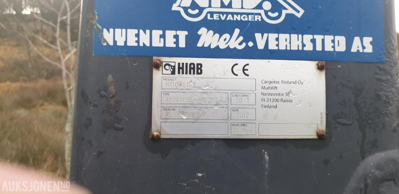 Haakarmsysteem vrachtwagen 2012 Volvo FH12 krokbil med Hiab krok og brøyteplate – 521 hk – EU-godkjent til 09/2026: afbeelding 25 Haakarmsysteem vrachtwagen 2012 Volvo FH12 krokbil med Hiab krok og brøyteplate – 521 hk – EU-godkjent til 09/2026: afbeelding 25