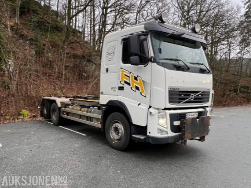 Haakarmsysteem vrachtwagen 2012 Volvo FH12 krokbil med Hiab krok og brøyteplate – 521 hk – EU-godkjent til 09/2026: afbeelding 19 Haakarmsysteem vrachtwagen 2012 Volvo FH12 krokbil med Hiab krok og brøyteplate – 521 hk – EU-godkjent til 09/2026: afbeelding 19