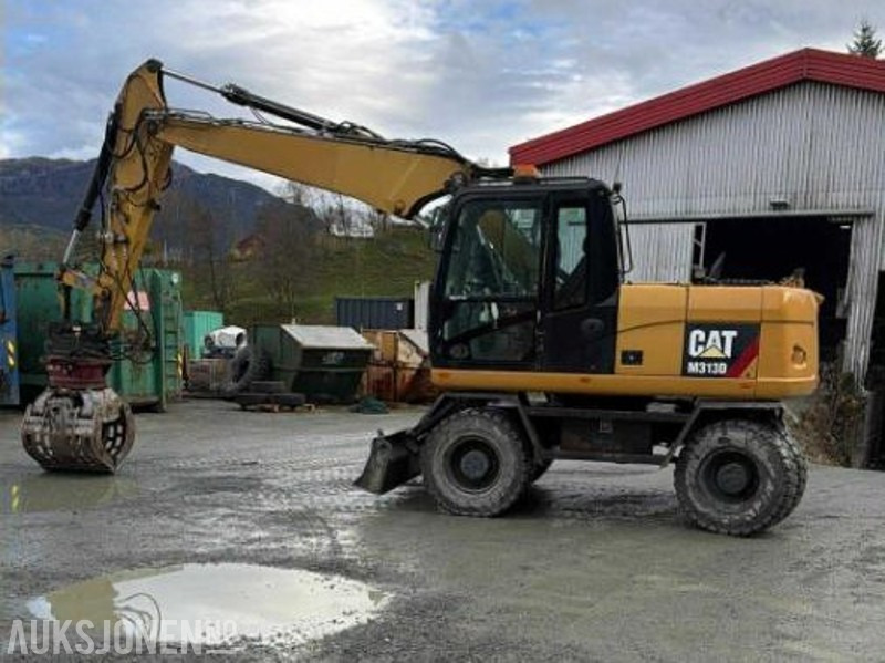 2013 Cat M313D med skjær kun 9.700 arbeidstimer! Indexator Rototilt, NY SERTIFISERT!, NYE DEKK! GRAVESKUFFE + PUSSESKUFFE TOP STAND! - Graafmachine: afbeelding 5 2013 Cat M313D med skjær kun 9.700 arbeidstimer! Indexator Rototilt, NY SERTIFISERT!, NYE DEKK! GRAVESKUFFE + PUSSESKUFFE TOP STAND! - Graafmachine: afbeelding 5