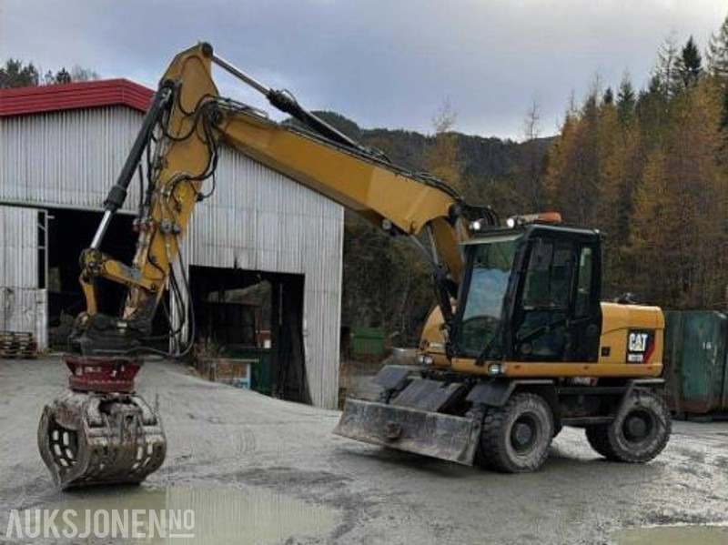 2013 Cat M313D med skjær kun 9.700 arbeidstimer! Indexator Rototilt, NY SERTIFISERT!, NYE DEKK! GRAVESKUFFE + PUSSESKUFFE TOP STAND! - Graafmachine: afbeelding 1 2013 Cat M313D med skjær kun 9.700 arbeidstimer! Indexator Rototilt, NY SERTIFISERT!, NYE DEKK! GRAVESKUFFE + PUSSESKUFFE TOP STAND! - Graafmachine: afbeelding 1