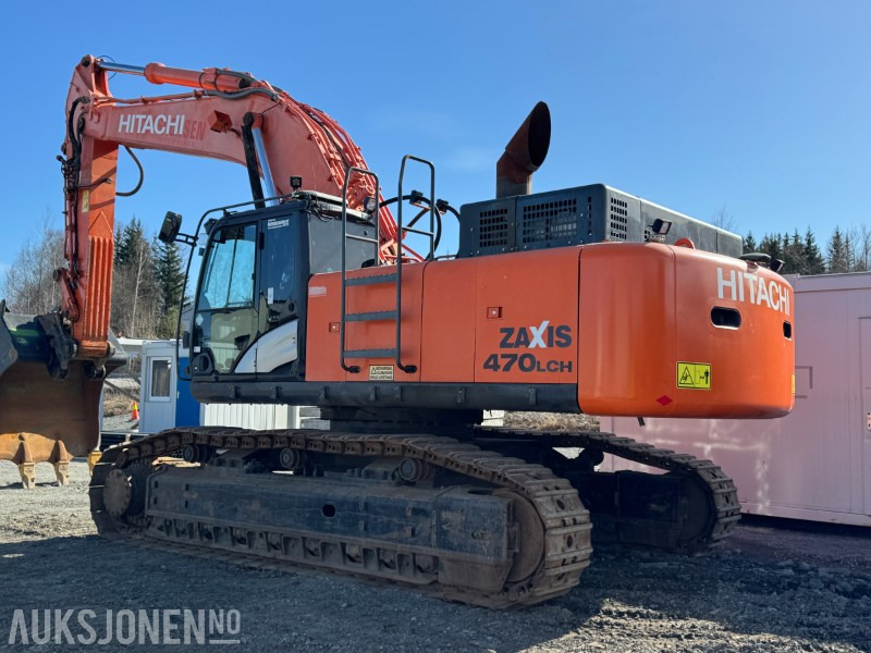 2013 Hitachi ZAXIS ZX470LCH-5B gravemaskin med 2 skuffer. - Graafmachine: afbeelding 2 2013 Hitachi ZAXIS ZX470LCH-5B gravemaskin med 2 skuffer. - Graafmachine: afbeelding 2