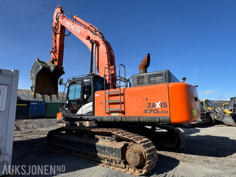 2013 Hitachi ZAXIS ZX470LCH-5B gravemaskin med 2 skuffer. - Graafmachine: afbeelding 2 2013 Hitachi ZAXIS ZX470LCH-5B gravemaskin med 2 skuffer. - Graafmachine: afbeelding 2