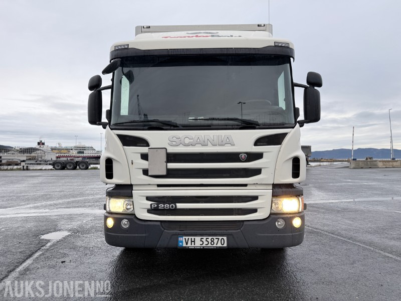 2013 Scania P280 4x2 skapbil med full sideåpning - Bakwagen: afbeelding 2 2013 Scania P280 4x2 skapbil med full sideåpning - Bakwagen: afbeelding 2
