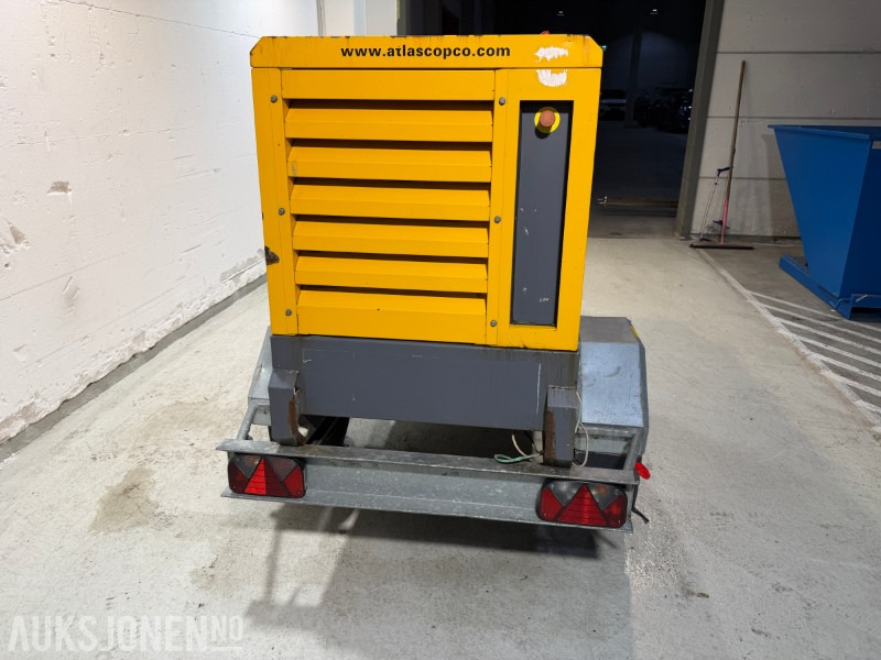 2014 Atlas Copco QAS 20 TR tilhengermontert aggregat - 20 KVA / 16 kW - Bouwmaterieel: afbeelding 3 2014 Atlas Copco QAS 20 TR tilhengermontert aggregat - 20 KVA / 16 kW - Bouwmaterieel: afbeelding 3