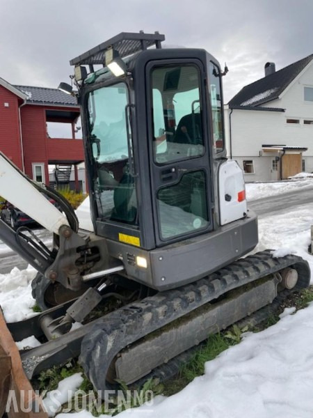 2014 Bobcat E50 5 tonns graver med to skuffer, S40 hurtigfeste og nye gummibelter. - Graafmachine: afbeelding 3 2014 Bobcat E50 5 tonns graver med to skuffer, S40 hurtigfeste og nye gummibelter. - Graafmachine: afbeelding 3