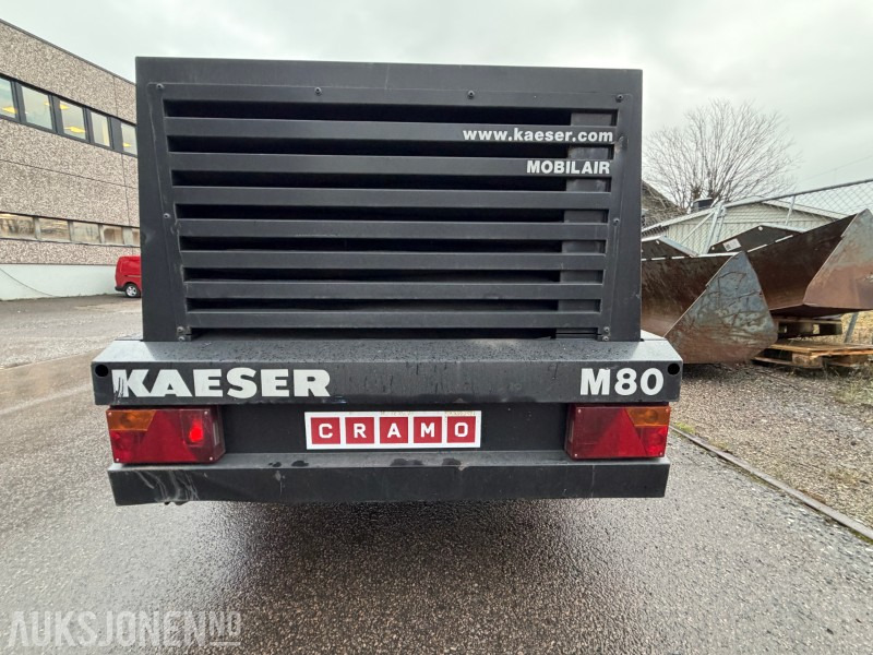 2014 KAESER M80 transportabel kompressor 8,0 m3 - Bouwmaterieel: afbeelding 4 2014 KAESER M80 transportabel kompressor 8,0 m3 - Bouwmaterieel: afbeelding 4