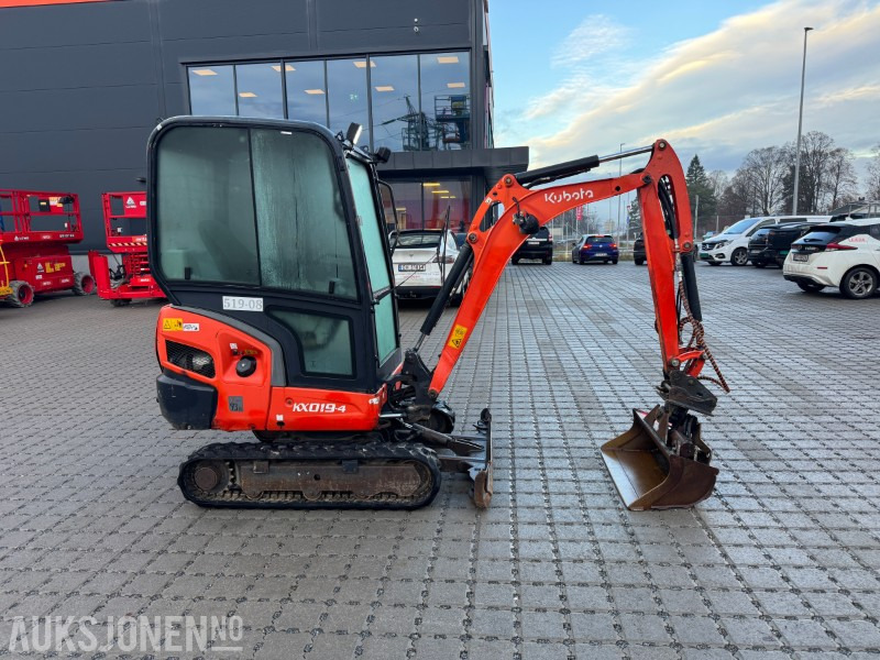 2014 Kubota KX019-4 minigraver - 4225 timer - Minigraafmachine: afbeelding 4 2014 Kubota KX019-4 minigraver - 4225 timer - Minigraafmachine: afbeelding 4