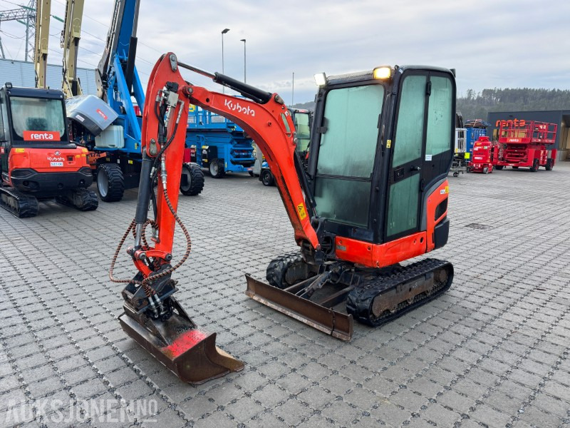 2014 Kubota KX019-4 minigraver - 4225 timer - Minigraafmachine: afbeelding 1 2014 Kubota KX019-4 minigraver - 4225 timer - Minigraafmachine: afbeelding 1