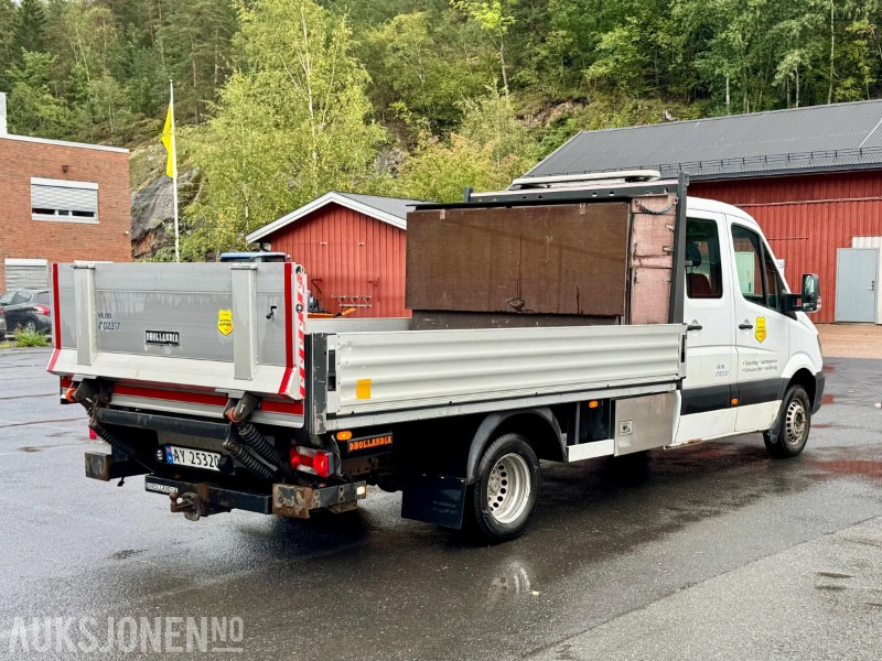 2014 Mercedes-Benz Sprinter 516 CDI planbil, 5-tonn, dobbelkabin, bakløft, lysbjelke - Vrachtwagen met open laadbak: afbeelding 5 2014 Mercedes-Benz Sprinter 516 CDI planbil, 5-tonn, dobbelkabin, bakløft, lysbjelke - Vrachtwagen met open laadbak: afbeelding 5