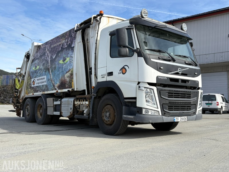 2014 Volvo FM 420 renovasjonsbil med 2-kammers løsning - Vuilniswagen: afbeelding 2 2014 Volvo FM 420 renovasjonsbil med 2-kammers løsning - Vuilniswagen: afbeelding 2
